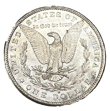 Load image into Gallery viewer, 1881 S Morgan Silver Dollar BU