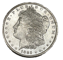 Load image into Gallery viewer, 1885 O Morgan Silver Dollar BU