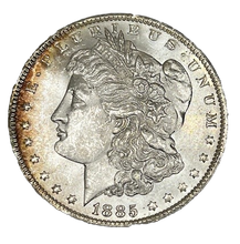 Load image into Gallery viewer, 1885 O Morgan Silver Dollar BU