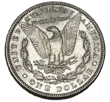 Load image into Gallery viewer, 1886 Morgan Silver Dollar BU