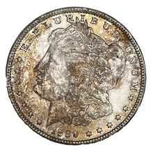 Load image into Gallery viewer, 1889 Morgan Silver Dollar BU