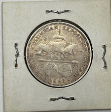 Load image into Gallery viewer, 1893 Colombian Half Dollar