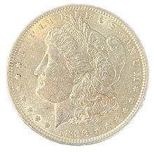 Load image into Gallery viewer, 1896 S$1 Morgan Silver Dollar
