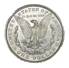 Load image into Gallery viewer, 1896 Morgan Silver Dollar BU