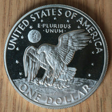 Load image into Gallery viewer, 1971 S Eisenhower Ike Silver $1 Dollar - 40% Silver - Gem Proof