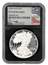 Load image into Gallery viewer, 1986 S Eagle S$1 PF70 Ultra Cameo
