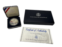 Load image into Gallery viewer, 1991 USO Silver Dollar Proof