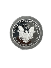 Load image into Gallery viewer, 2002-W 1 oz Proof American Silver Eagle (w/Box & COA)
