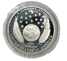 Load image into Gallery viewer, 2004 Lewis & Clark Bicentennial Silver Dollar