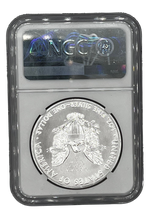 Load image into Gallery viewer, 2020 Eagle S$1 MS70 Signed John Mercanti