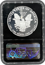 Load image into Gallery viewer, 2020 W V75 Eagle S$1 WWII PRIVY MARK FDOI PF70 Ultra Cameo John Mercanti Signed