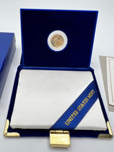 Load image into Gallery viewer, American Eagle $5 1/10 Oz Proof Gold Coin With Box & COA One Tenth Ounce