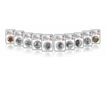 Load image into Gallery viewer, 2018 San Francisco Reverse Proof Set PF 70 Don Everhart Signature Label