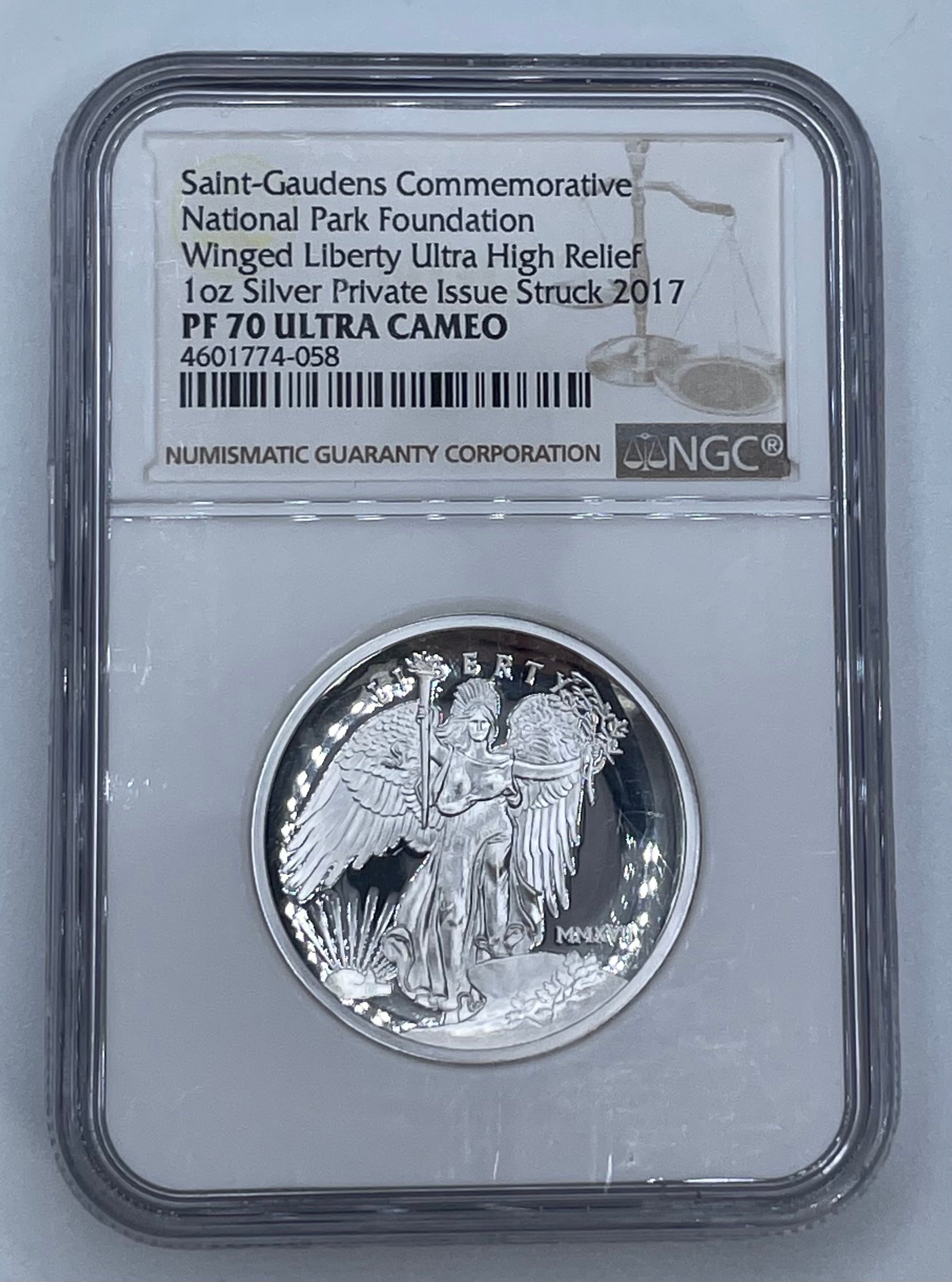 2017 PF70 Ultra Cameo Saint-Gaudens Commemorative National Park Founda –  Minted Rarities LLC