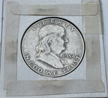 Load image into Gallery viewer, 1954 Ben Franklin Half Dollar