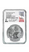 Load image into Gallery viewer, 2018 San Francisco Reverse Proof Set PF 70 Don Everhart Signature Label