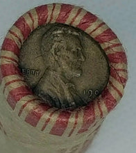 Load image into Gallery viewer, 1909 VDB Wheat Penny and 1909 P Wheat Penny Enders P-D-S ROLL
