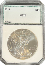 Load image into Gallery viewer, 2011 S$1 MS70 Silver Eagle
