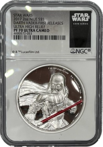 2017 Star Wars 2oz PF70 Ultra Cameo