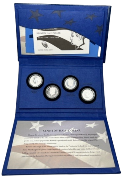 2014 KENNEDY 50th ANNIVERSARY HALF DOLLAR SILVER COIN PROOF SET