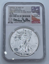 Load image into Gallery viewer, 2011 P Eagle S$1 25th Anniversary PF70
