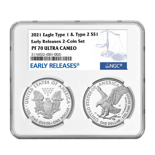 専門 アンティークコイン 銀貨 2020 Silver Eagle PCGS MS-70 Thomas