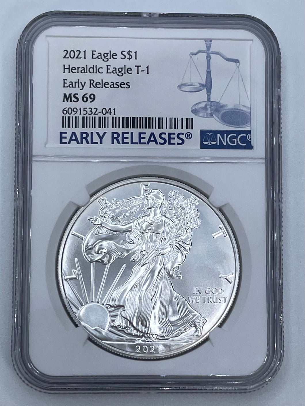 2021 Early Release Silver $1