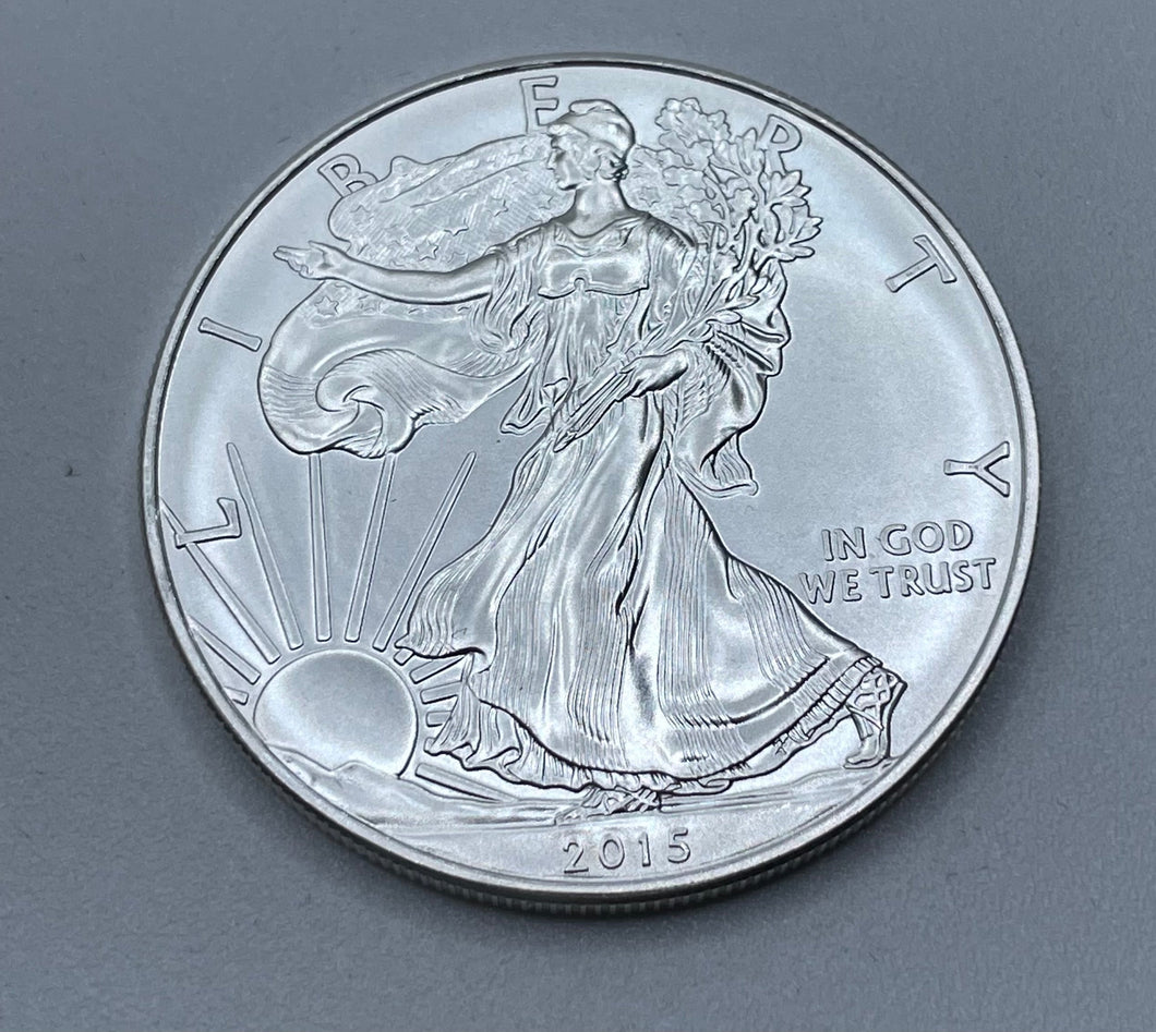 2015 Silver $1 Silver Eagle 1oz